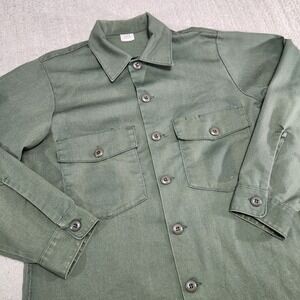 Military-Inspired Green Field Jacket